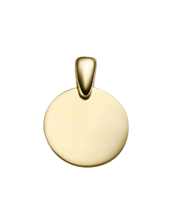 Brogle Classic Gravuranhänger "Rund" aus Gold Brogle Classic Gravuranhänger "Rund" aus Gold