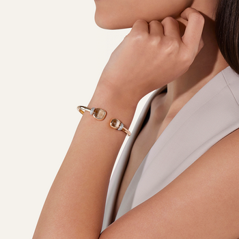  0023 PBC1006 O7WHR DB0PA 100 Pomellato bracelet nudo rose gold 18kt diamond prasiolite a230edb3dc6d69131