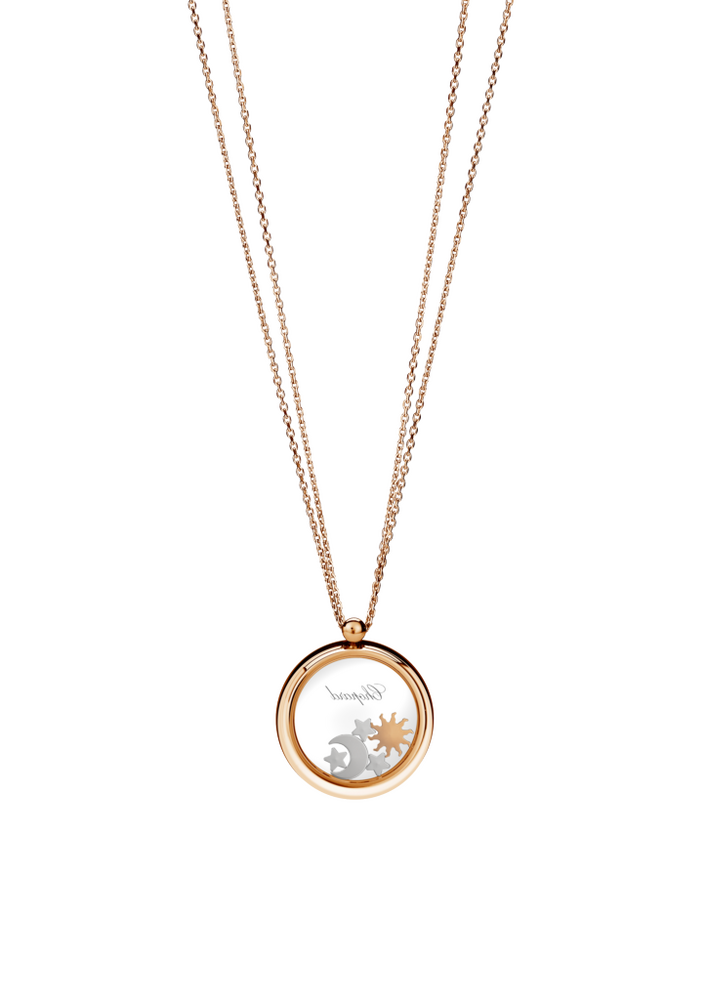 Chopard Sun, Moon and Stars Necklace with Pendant