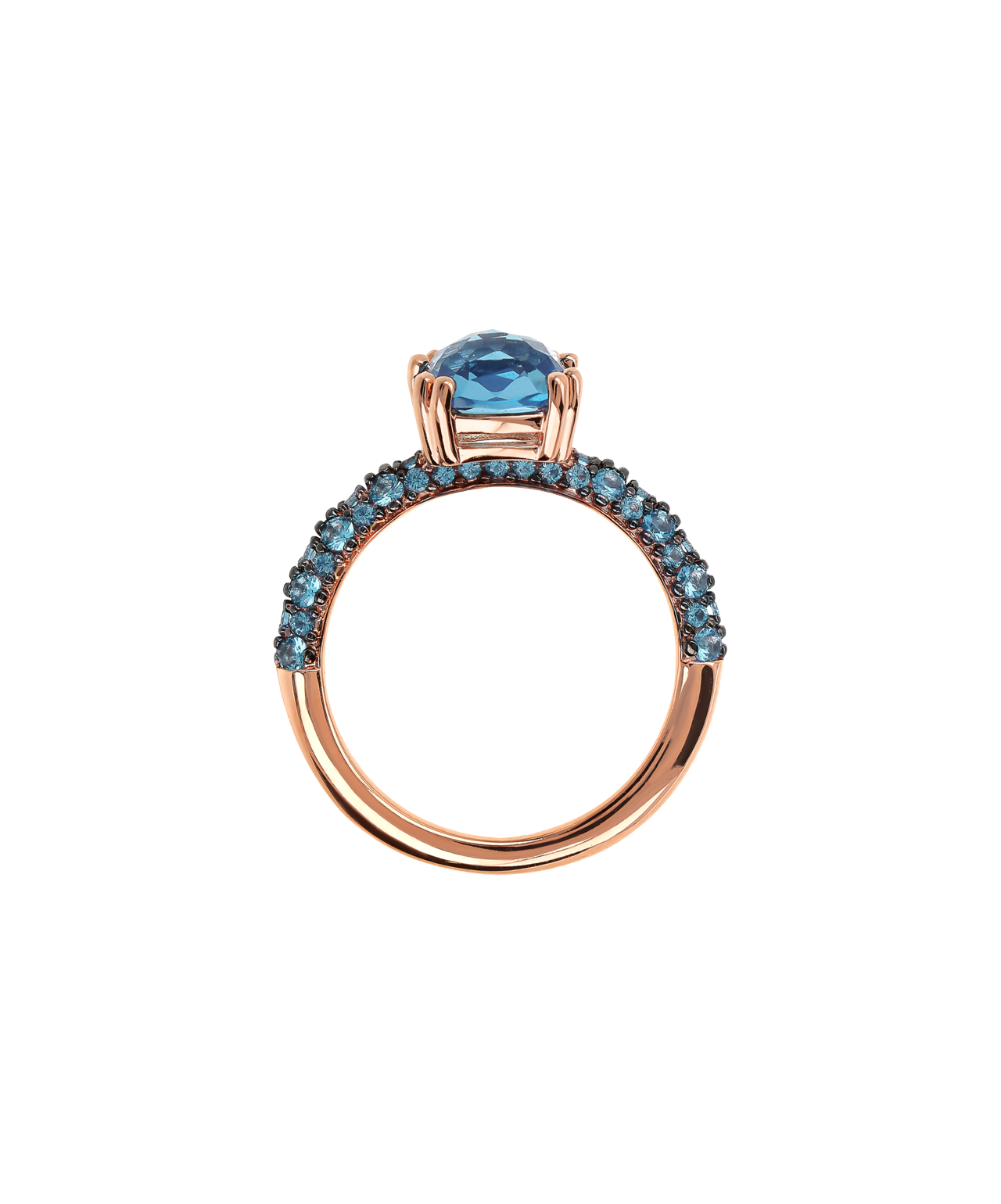 Bronzallure Preziosa solitaire ring Bronzallure Preziosa solitaire ring