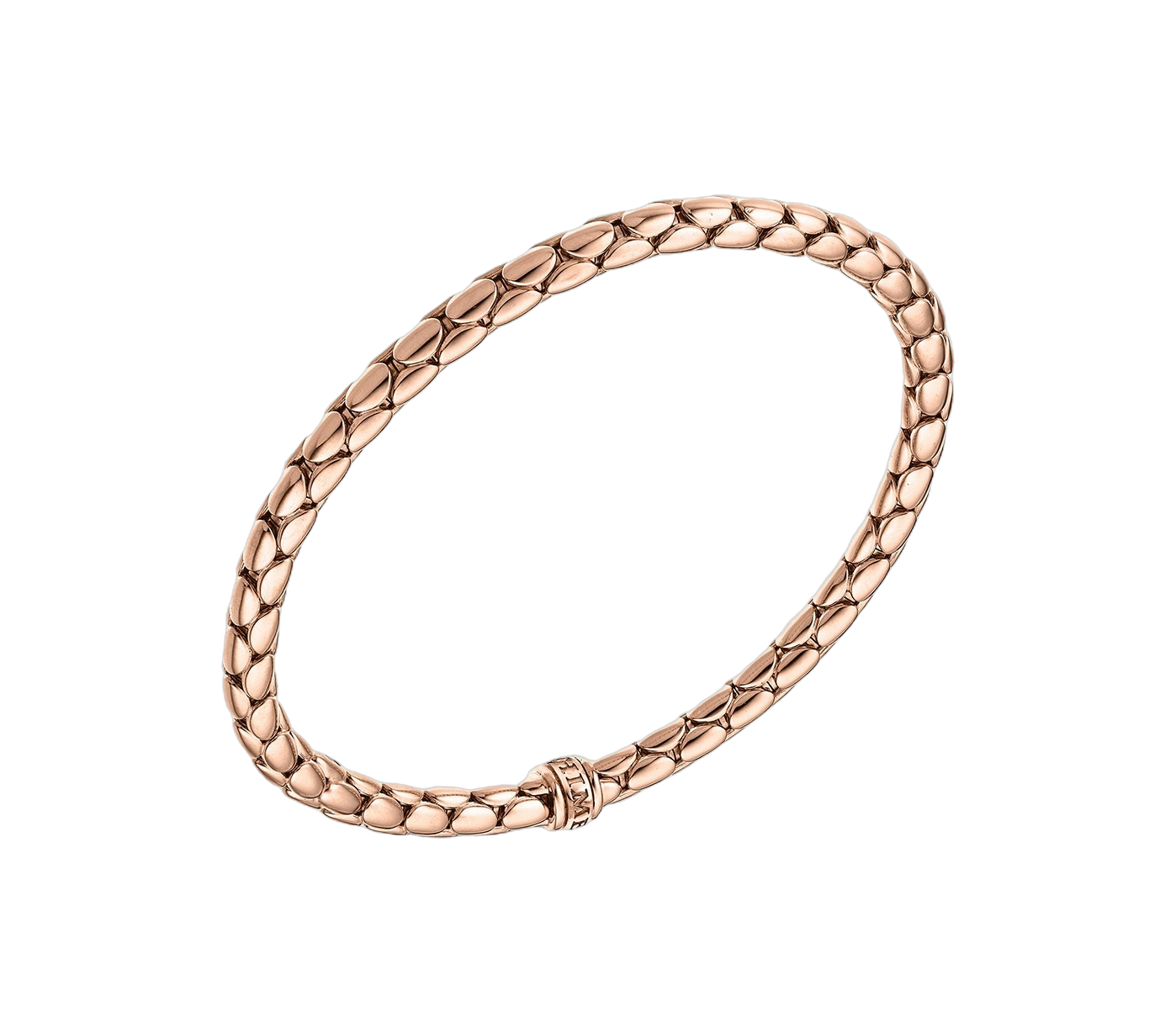 Chimento Stretch Spring Two-Tone Flexible Bracelet