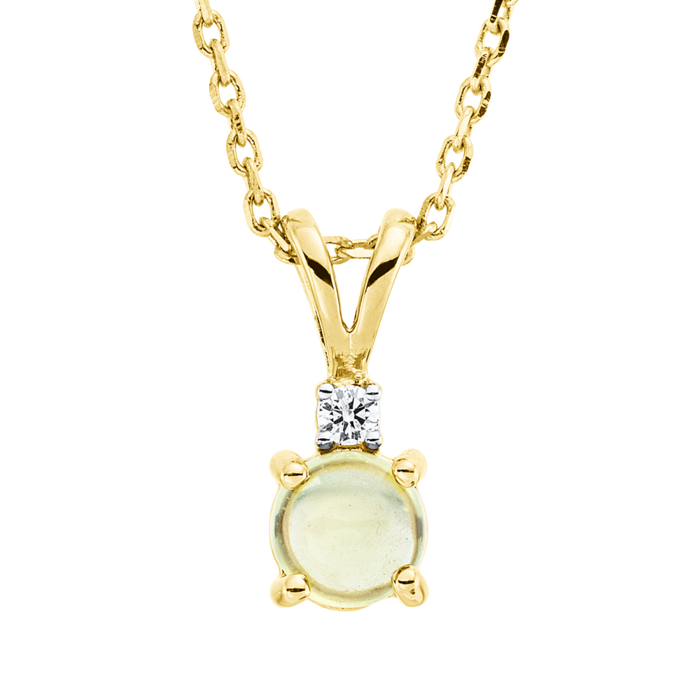 Brogle Classic necklace with peridot pendant Brogle Classic necklace with peridot pendant