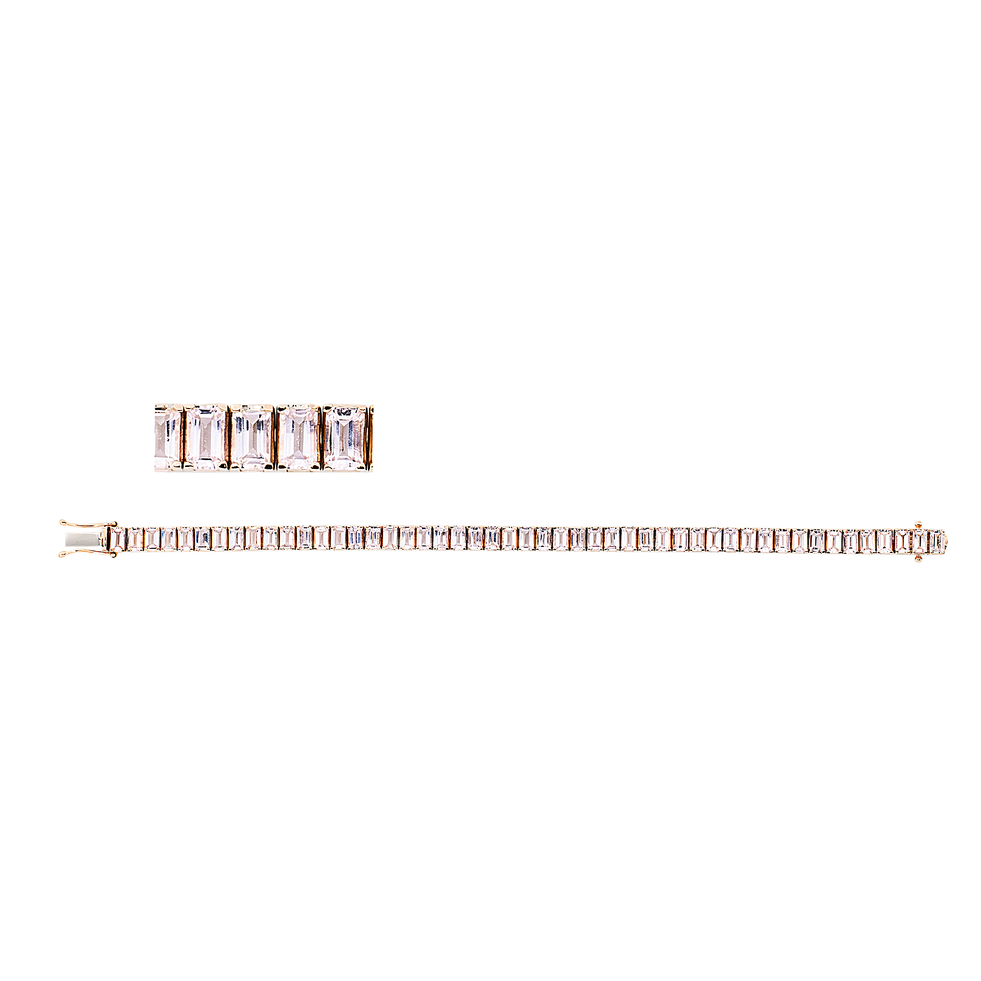Brogle Selection Morganite bracelet Brogle Selection Morganite bracelet