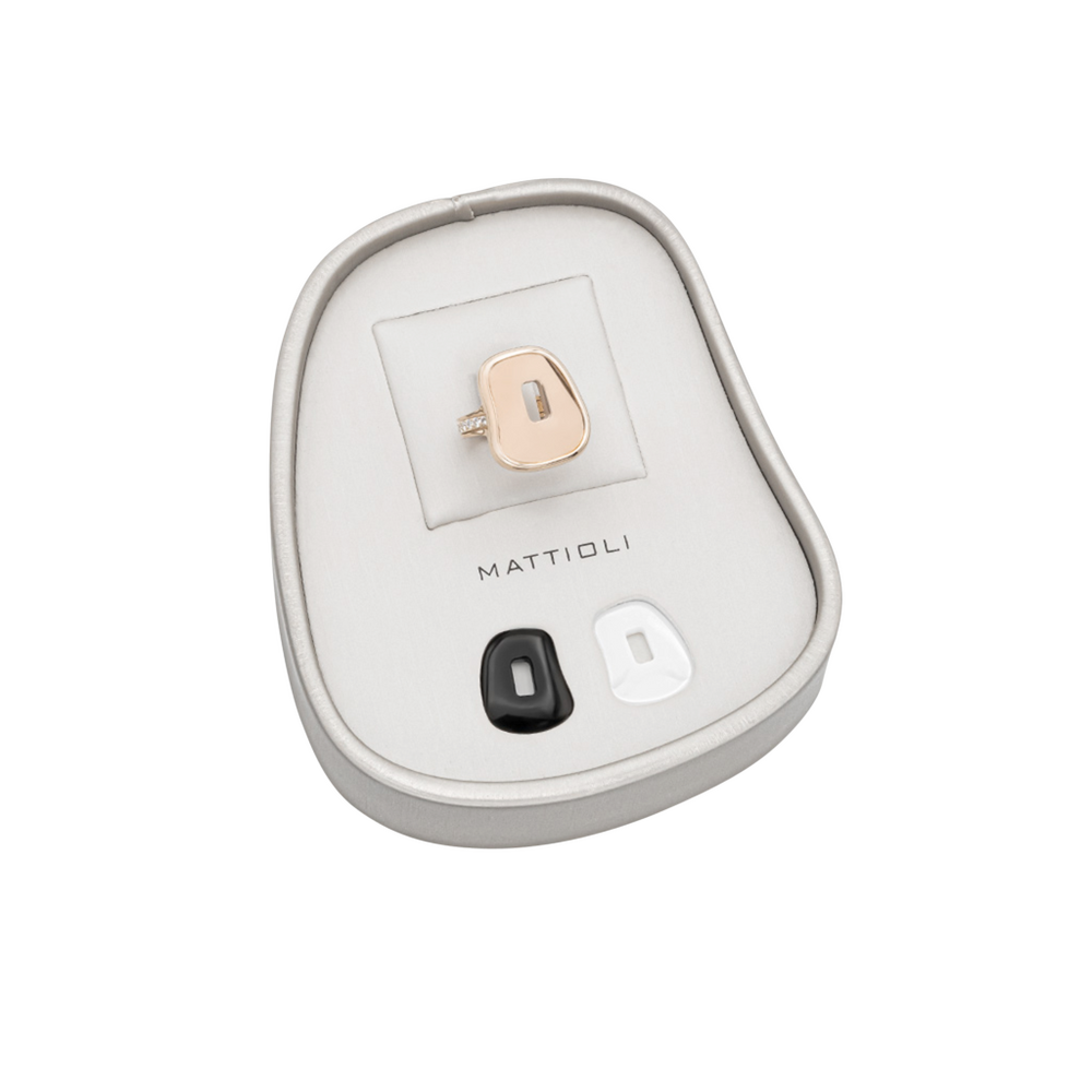 Mattioli Puzzle Ceramica ring box, with 3 puzzles Mattioli Puzzle Ceramica ring box, with 3 puzzles