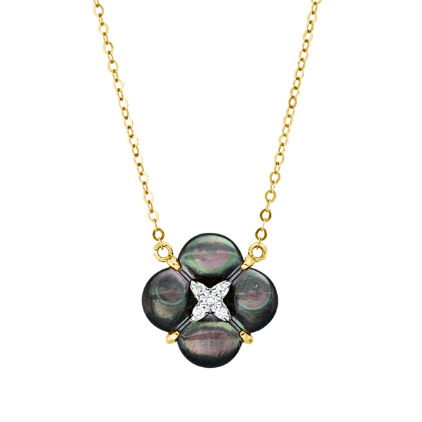 Brogle Classic Kette mit Perlmuttanhänger Brogle Classic Kette mit Perlmuttanhänger