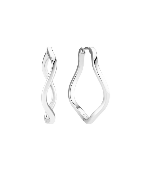 SIF Jakobs Ellera Waves Pianura hoop earrings SIF Jakobs Ellera Waves Pianura hoop earrings