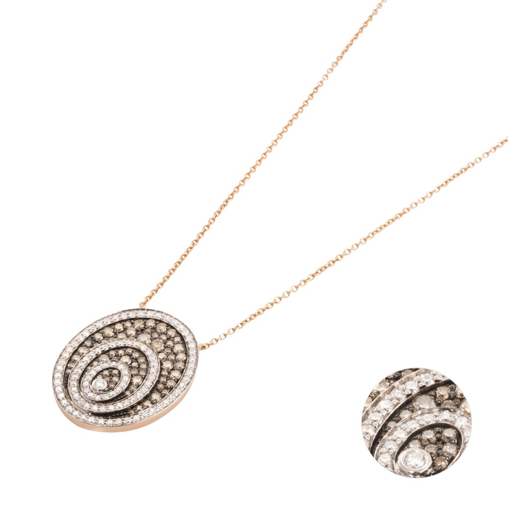 Ponte Vecchio Gioielli Saturno necklace with pendant Ponte Vecchio Gioielli Saturno necklace with pendant