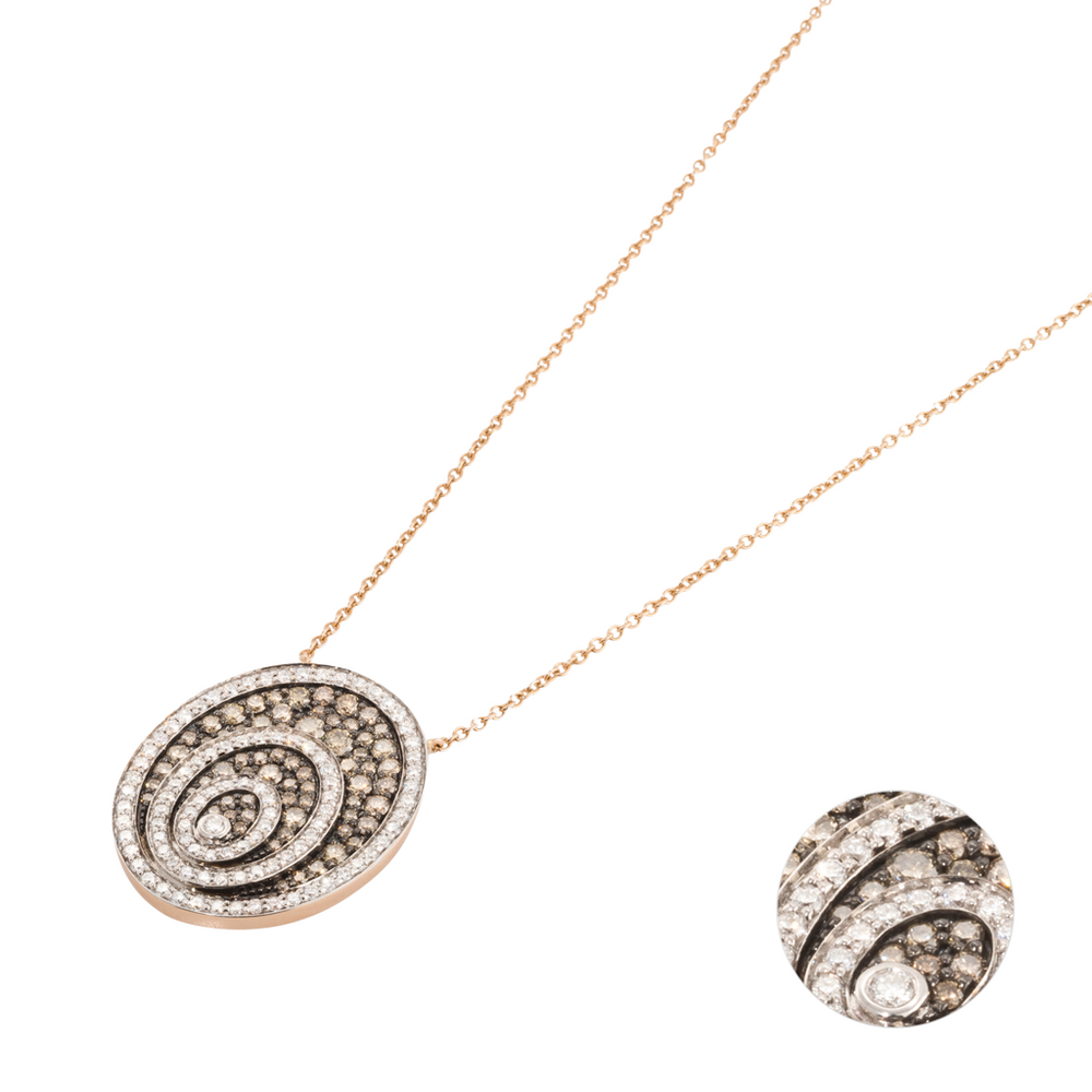 Ponte Vecchio Gioielli Saturno necklace with pendant Ponte Vecchio Gioielli Saturno necklace with pendant