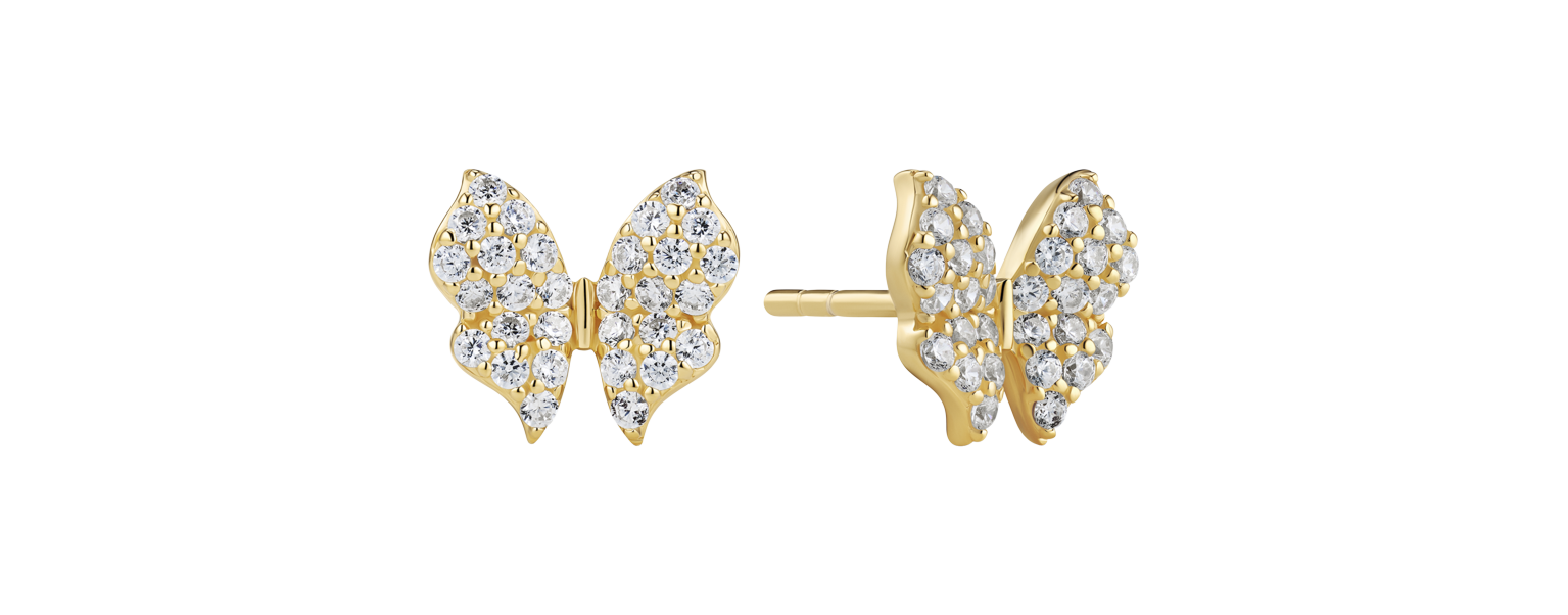 18 carat gold plated silver