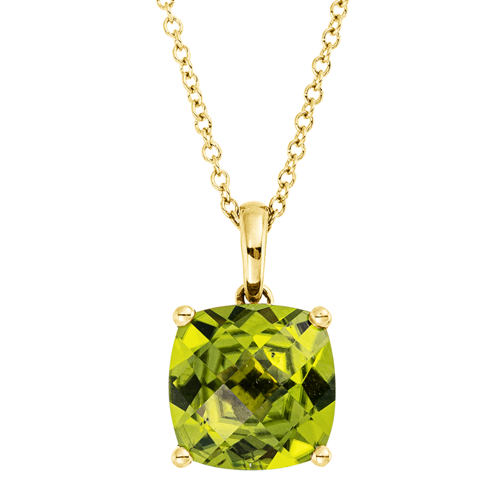 Brogle Classic necklace with peridot pendant Brogle Classic necklace with peridot pendant