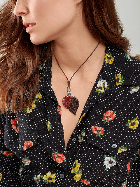 Tamara Comolli Leaf Snakewood M Anhänger Tamara Comolli Leaf Snakewood M Anhänger