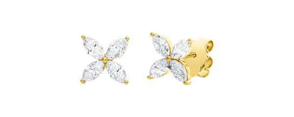 Brogle Selection diamond stud earrings Brogle Selection diamond stud earrings