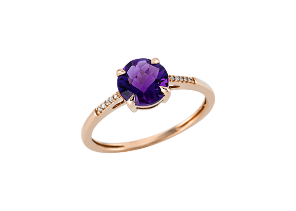 Brogle Classic Amethyst ring