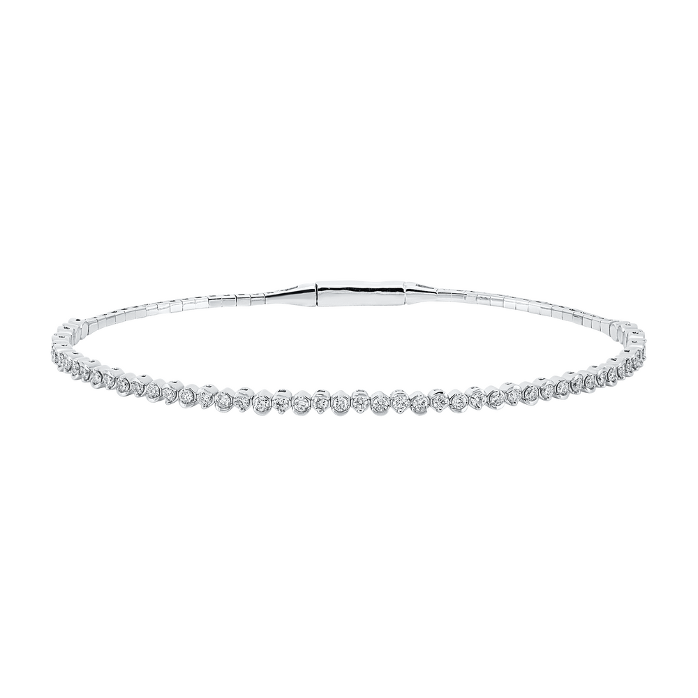 Brogle Classic flexible diamond bangle Brogle Classic flexible diamond bangle