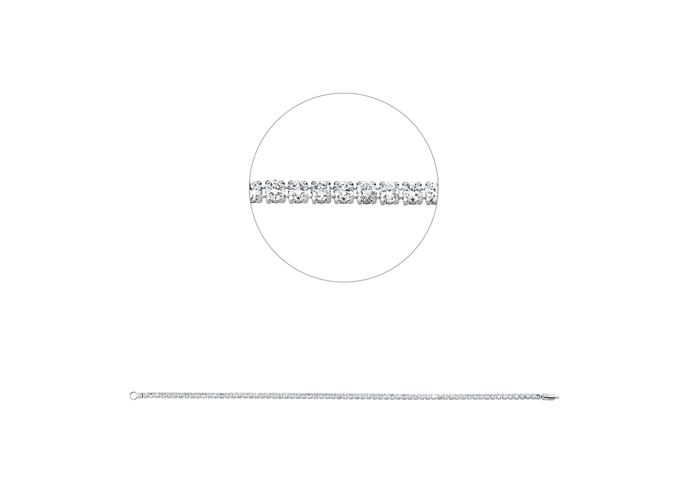 Brogle Selection Tennisarmband