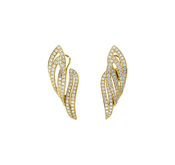 Brogle Selection diamond hoop earrings Brogle Selection diamond hoop earrings