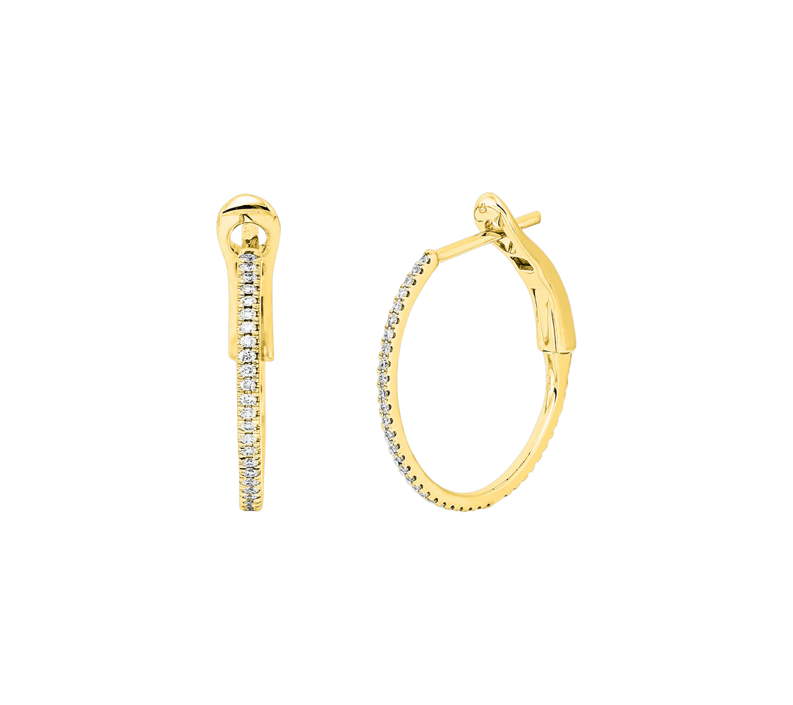 Brogle Classic Diamantcreolen