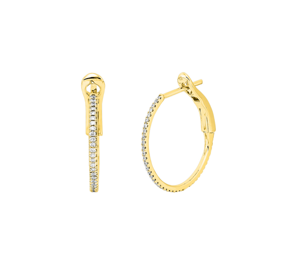 Brogle Classic Diamantcreolen