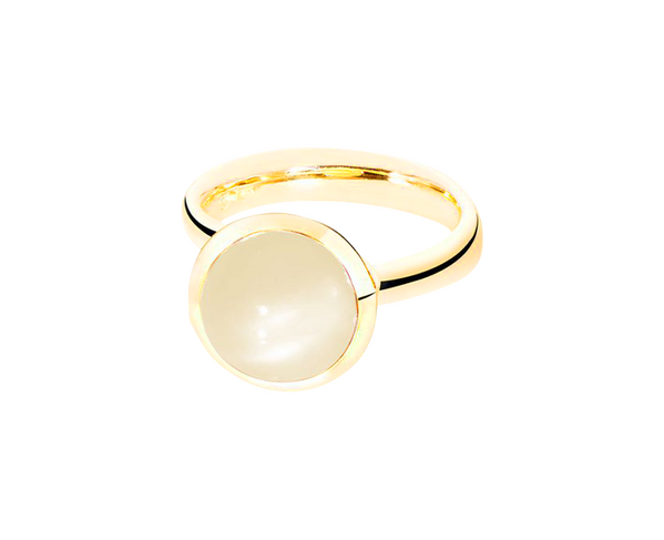 Tamara Comolli Bouton Sand Moonstone L Ring Tamara Comolli Bouton Sand Moonstone L Ring