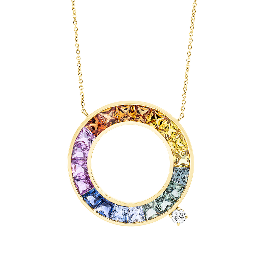 Brogle Selection Rainbow necklace