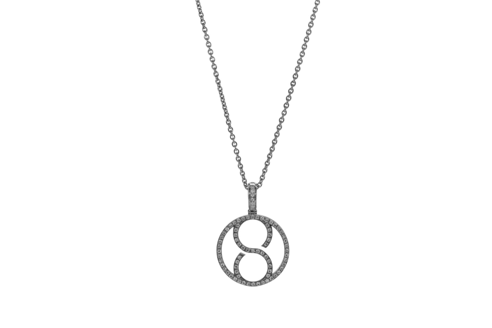 Brogle Selection Icons necklace with diamond pendant