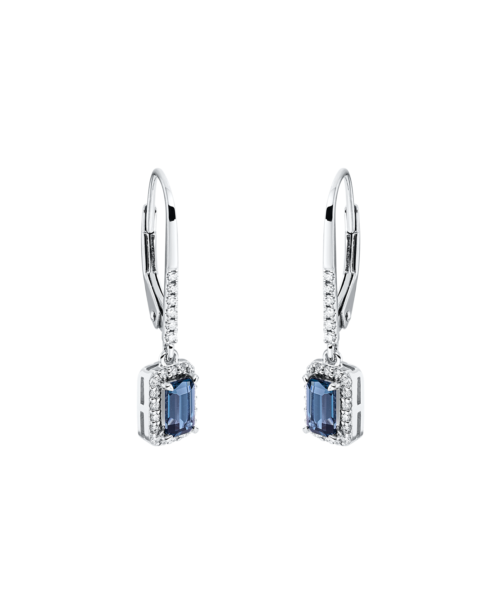 Brogle Classic London topaz earrings Brogle Classic London topaz earrings