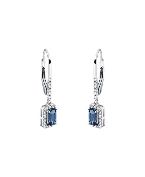 Brogle Classic London topaz earrings Brogle Classic London topaz earrings