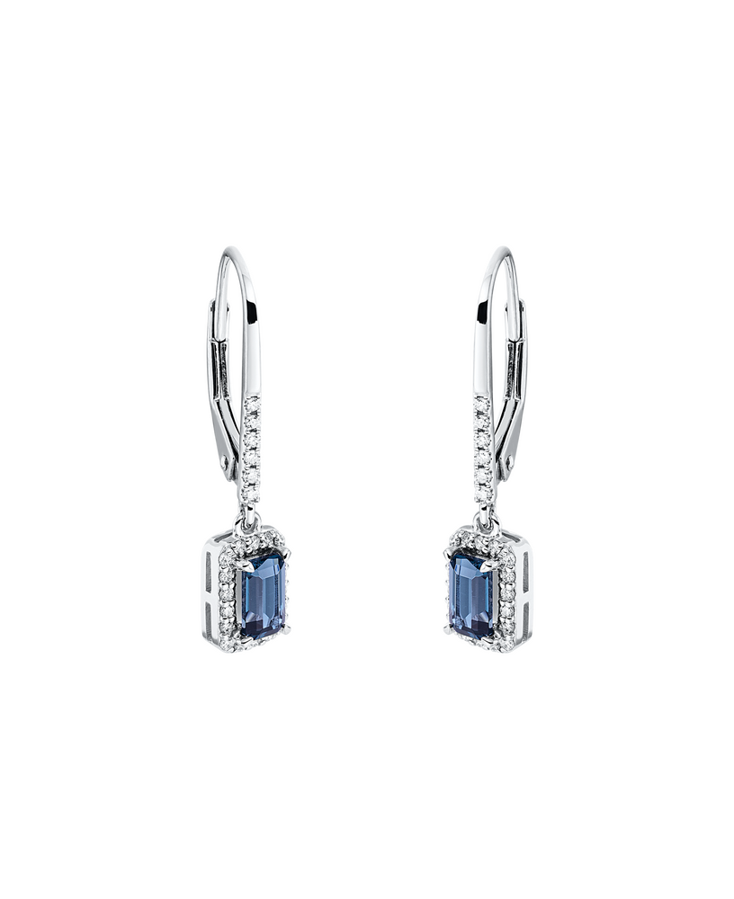 Brogle Classic London topaz earrings Brogle Classic London topaz earrings