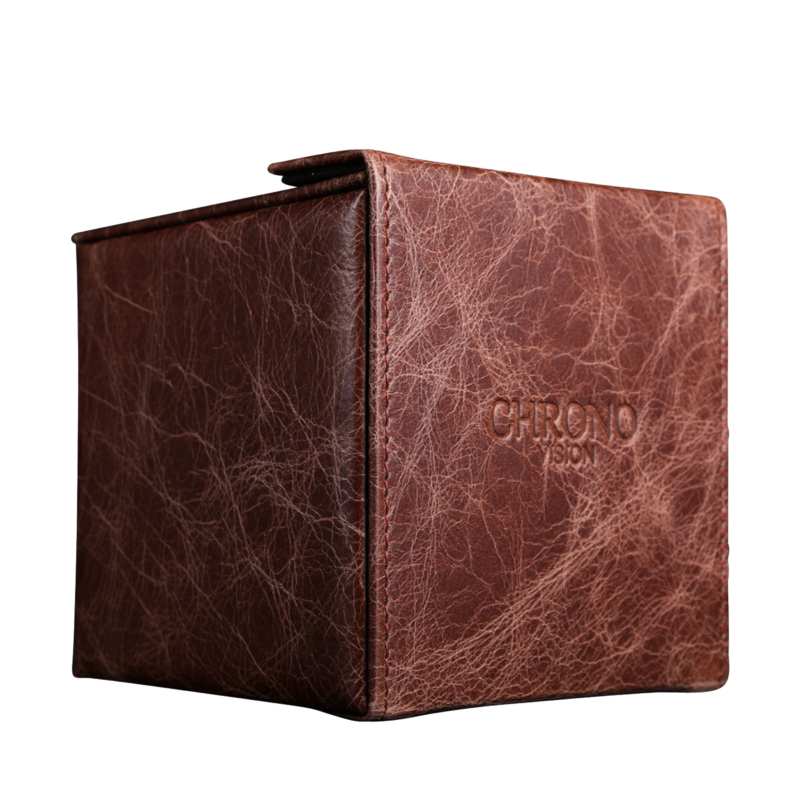 Chronovision Watch Box One Travelbox - Brown Chronovision Watch Box One Travelbox - Brown