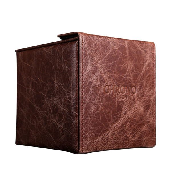 Chronovision Watch Box One Travelbox - Brown Chronovision Watch Box One Travelbox - Brown