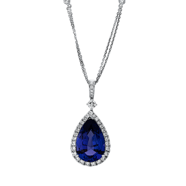 Brogle Selection Kette mit Tansanitanhänger
