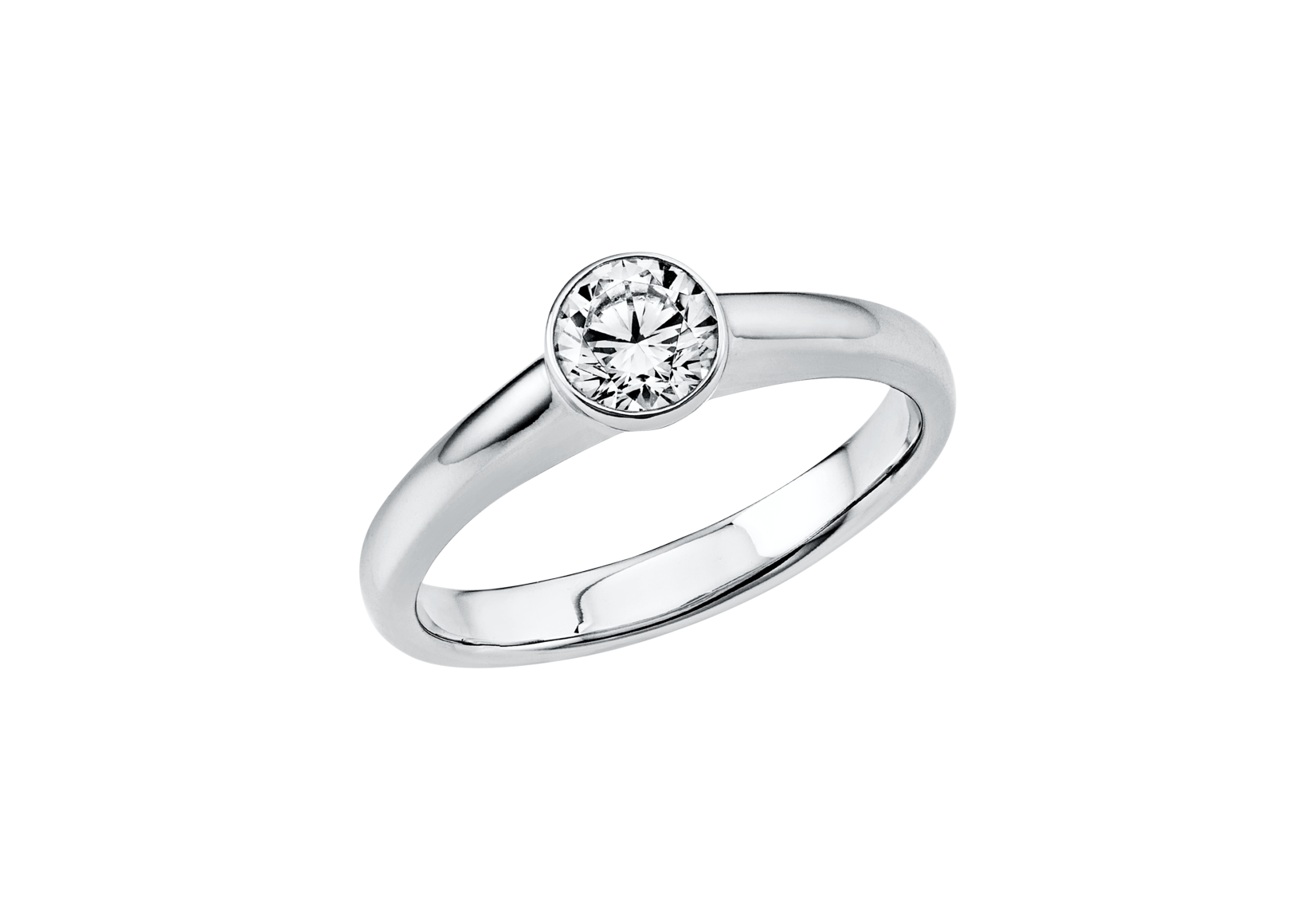 Brogle solitaire ring Sophie up to 0.5 carat