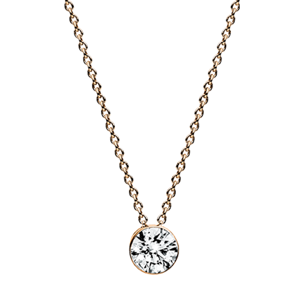Brogle Selection necklace with pendant Sophie up to 0.5 carat Brogle Selection necklace with pendant Sophie up to 0.5 carat