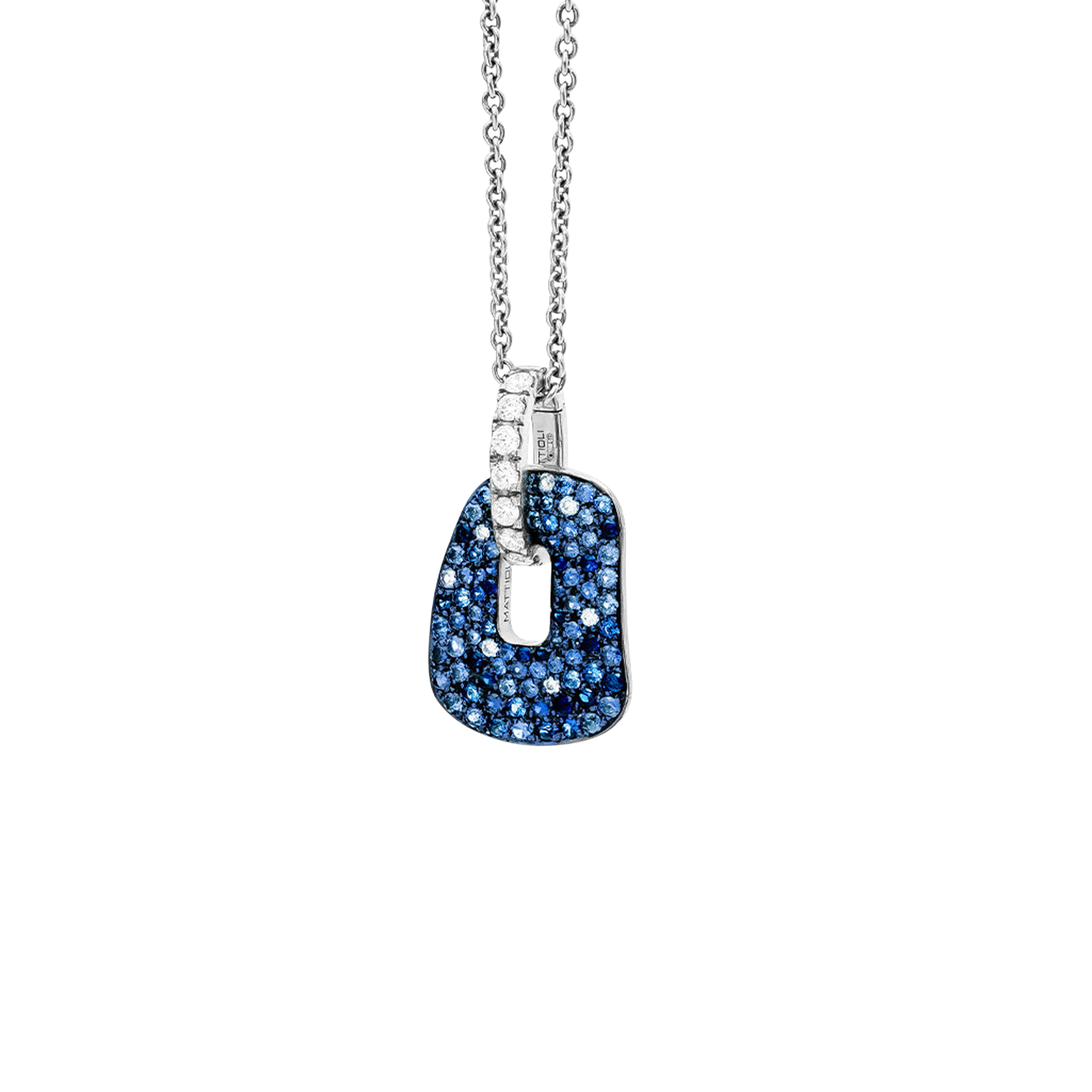 Mattioli Puzzle Unica necklace with pendant, small Mattioli Puzzle Unica necklace with pendant, small