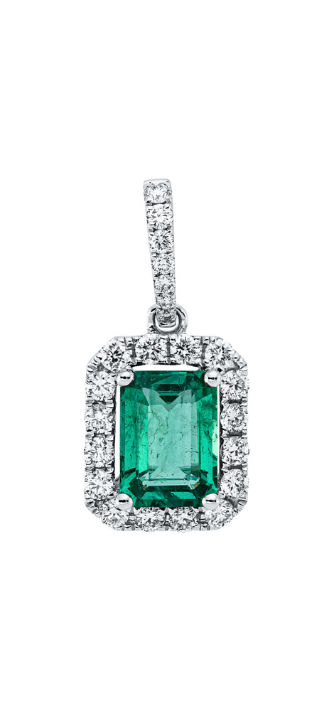 Brogle Selection emerald pendant