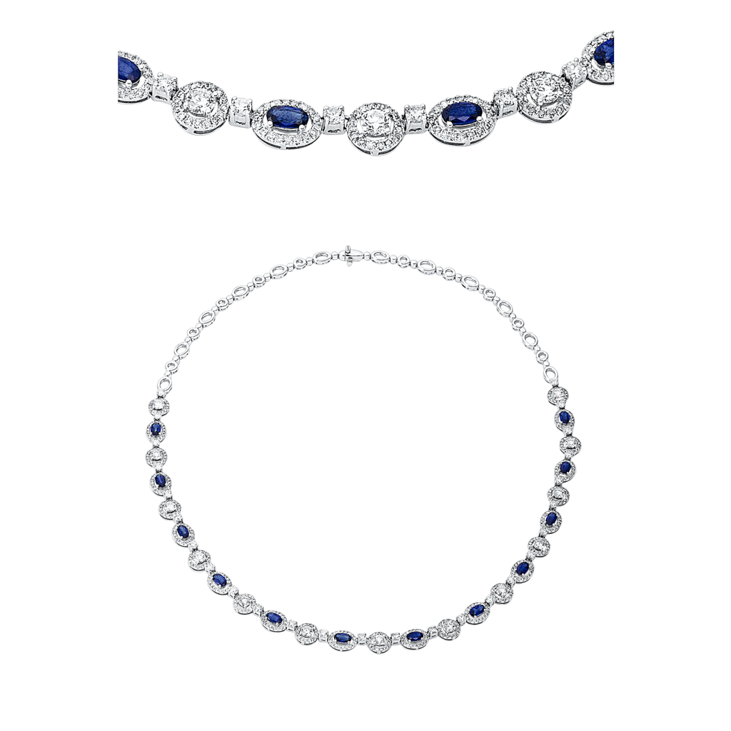 Brogle Selection sapphire necklace