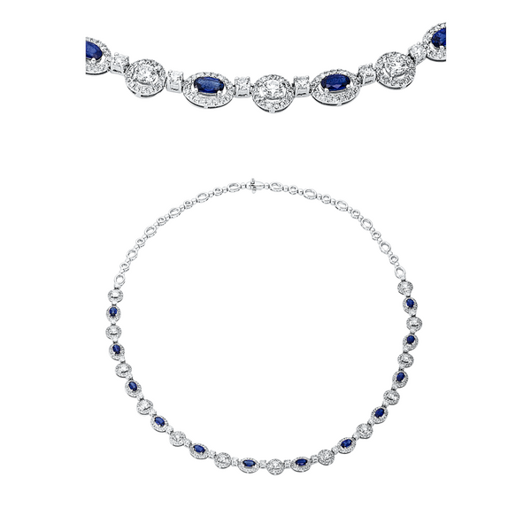 Brogle Selection sapphire necklace Brogle Selection sapphire necklace