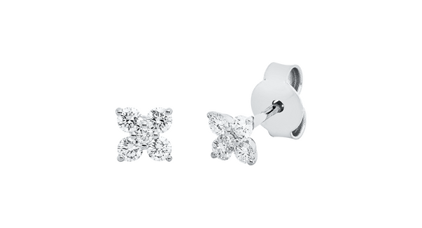 Brogle Classic diamond stud earrings