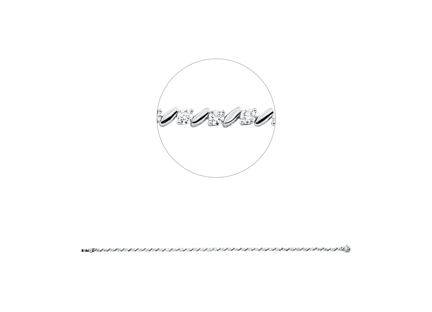 Brogle Selection diamond bracelet Brogle Selection diamond bracelet