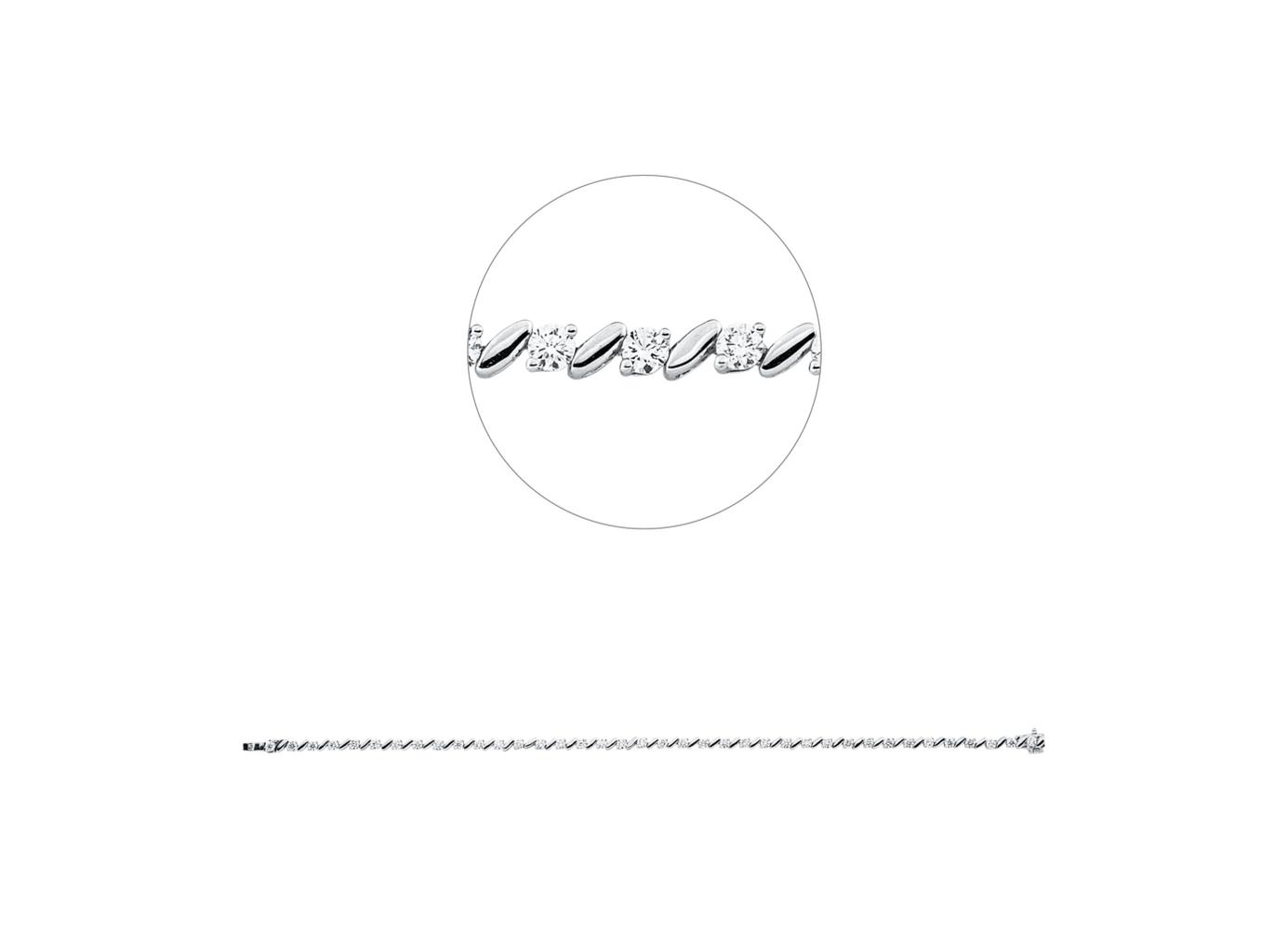 Brogle Selection diamond bracelet Brogle Selection diamond bracelet