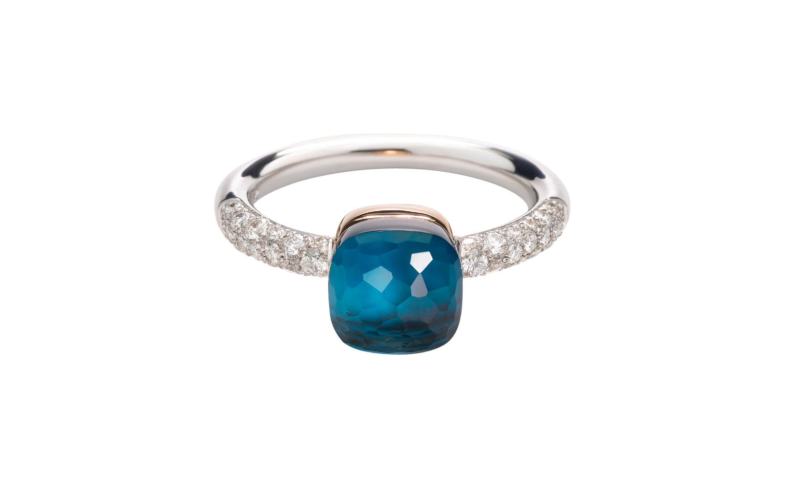 Pomellato Nudo Petit London Topaz Ring Pomellato Nudo Petit London Topaz Ring