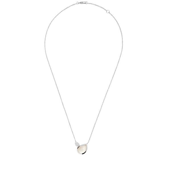 Tamara Comolli Signature Two Drops Moonstone Necklace with Pendant Tamara Comolli Signature Two Drops Moonstone Necklace with Pendant