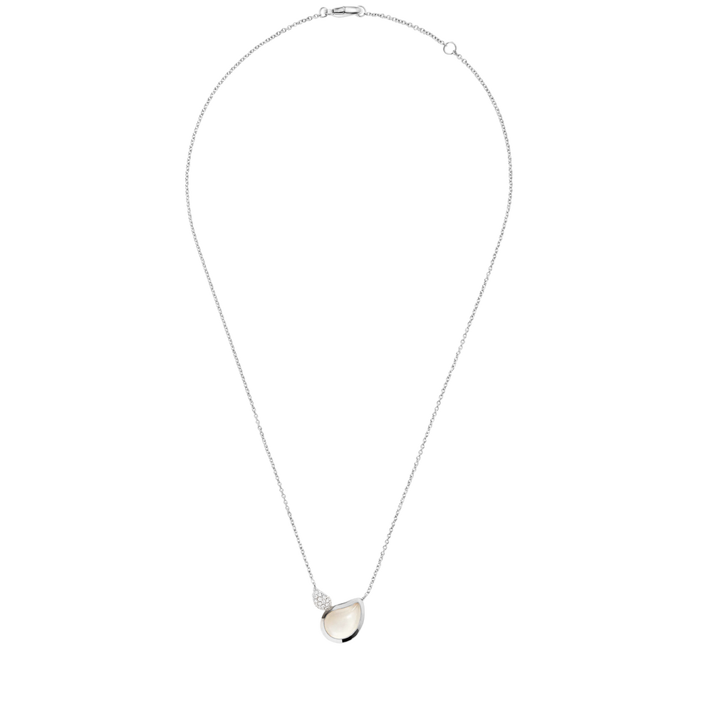 Tamara Comolli Signature Two Drops Moonstone Necklace with Pendant Tamara Comolli Signature Two Drops Moonstone Necklace with Pendant