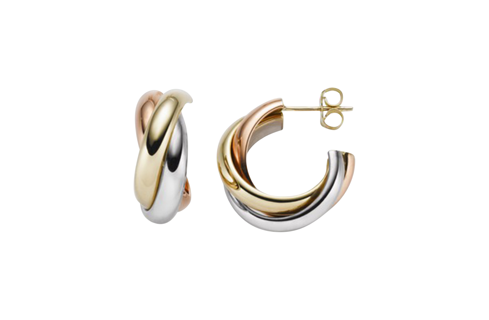 Brogle Classic Bicolor Goldcreolen Brogle Classic Bicolor Goldcreolen