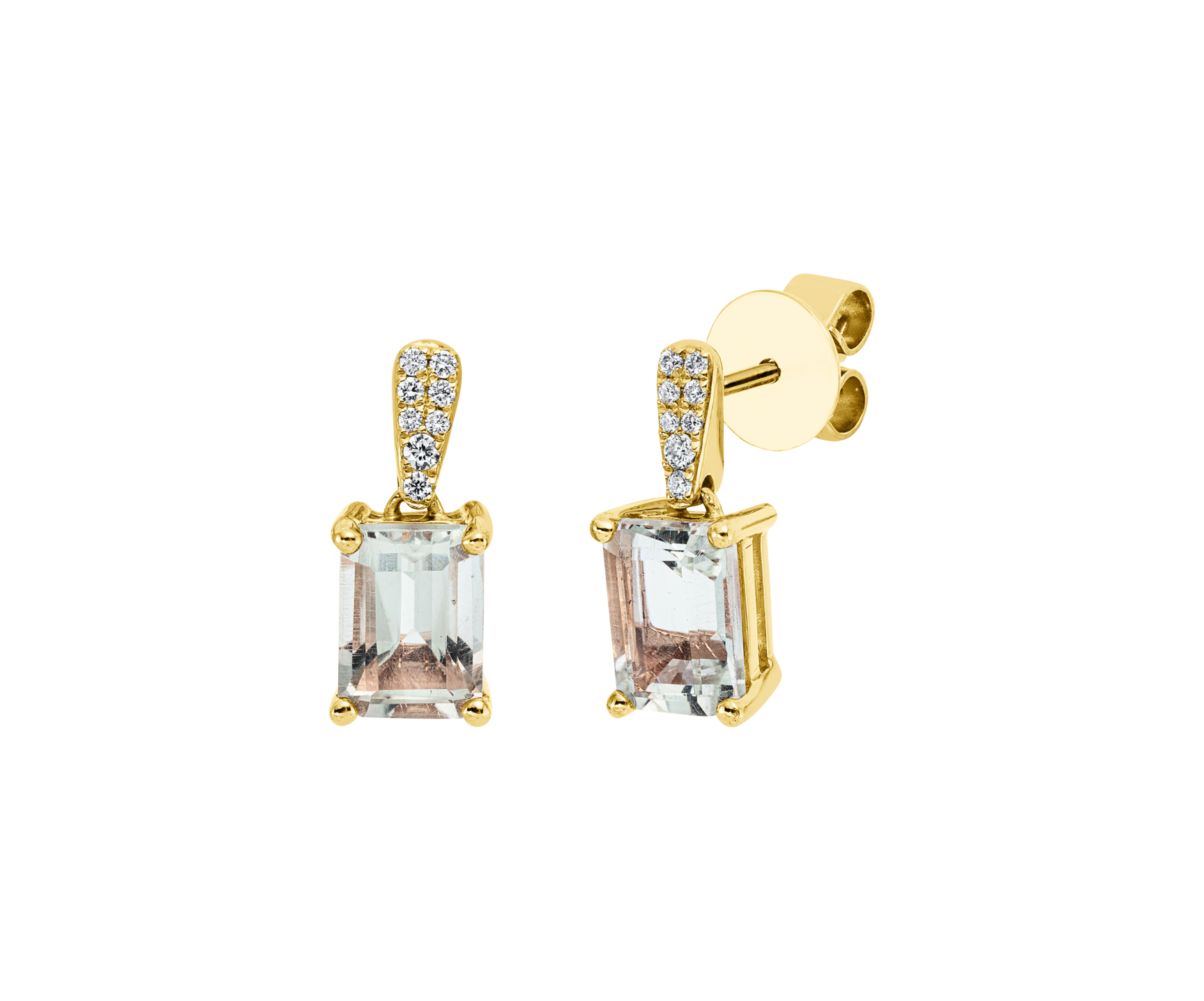 Brogle Classic amethyst stud earrings Brogle Classic amethyst stud earrings