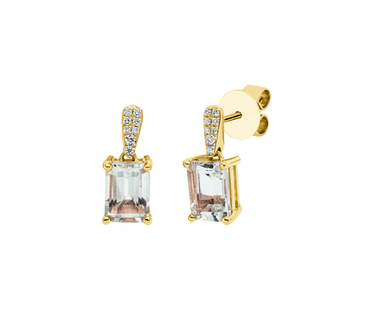 Brogle Classic amethyst stud earrings Brogle Classic amethyst stud earrings