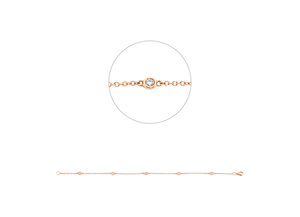 Brogle Classic diamond bracelet