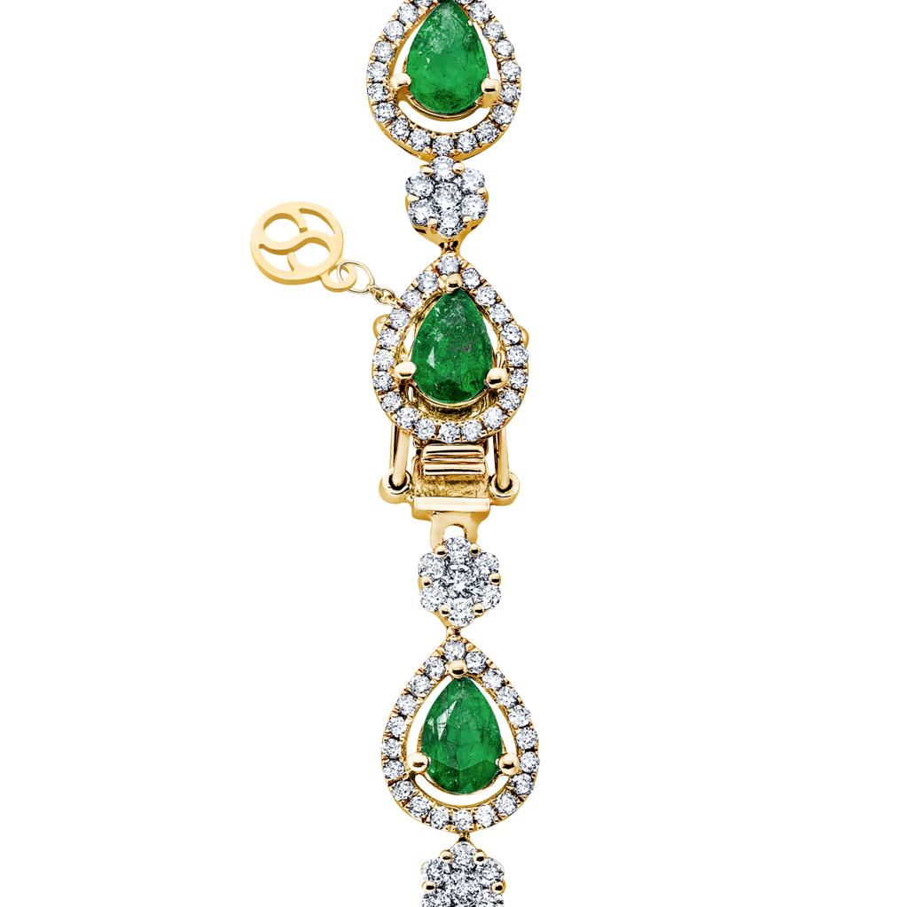 Brogle Selection emerald bracelet Brogle Selection emerald bracelet