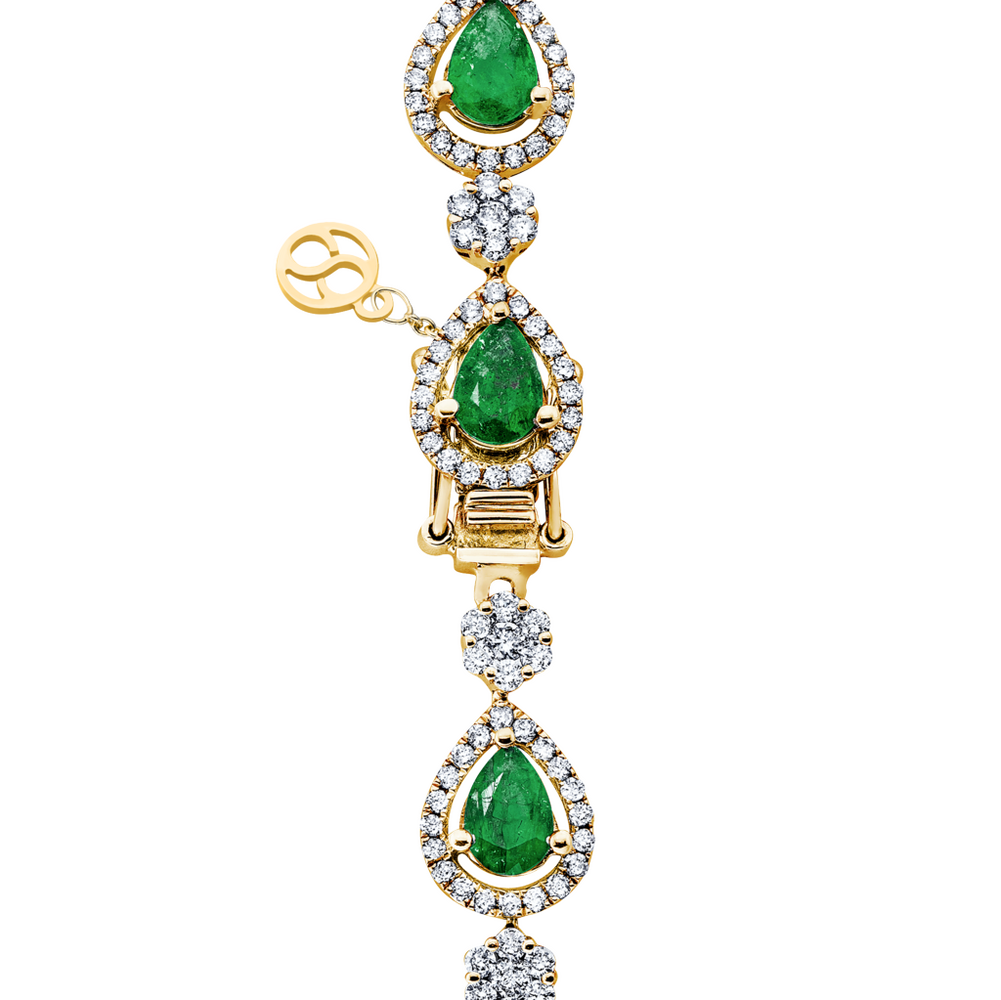 Brogle Selection emerald bracelet Brogle Selection emerald bracelet