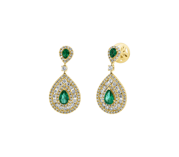 Brogle Selection Emerald Earrings Brogle Selection Emerald Earrings